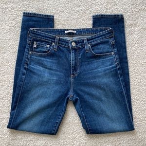 Women 24 Alexa Chung for AG Adriano Goldschmied High Rise Medium Skinny Jeans